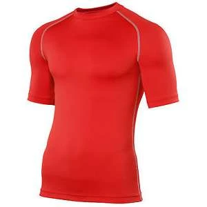 Rhino Performance Baselayer Shortsleeve – Red 1 Rhino Performance Baselayer Shortsleeve – Red