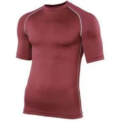 Rhino Performance Baselayer Shortsleeve – Maroon