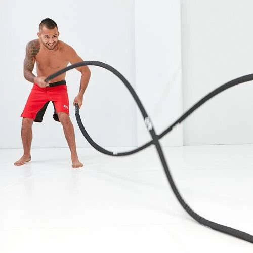 Blitz 38mm Training Battle Rope – Black 2 Blitz 38mm Training Battle Rope – Black - Image 2