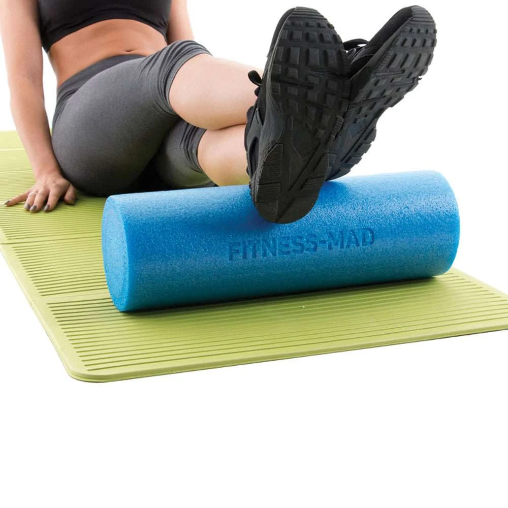 Fitness-Mad Fitness Mad Foam Roller – Blue 2 Fitness-Mad Fitness Mad Foam Roller – Blue - Image 2