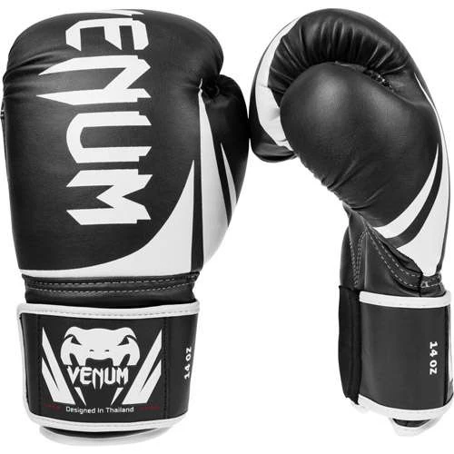 Venum Challenger 3.0 Boxing Glove β White/Black/Gold 4 Venum Challenger 3.0 Boxing Glove β White/Black/Gold - Image 4