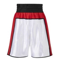 Anthony Joshua Red, White & Black Boxing Shorts