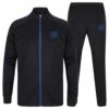 Sugar Ray’s Adult Slim Fit Knitted Tracksuit – Navy/Royal Blue