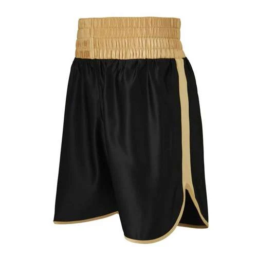 Burnett Gold & Black Boxing Shorts 1 Burnett Gold & Black Boxing Shorts