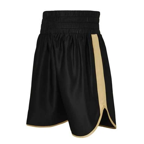 Burnett Black & Gold Boxing Shorts 1 Burnett Black & Gold Boxing Shorts
