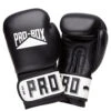 Pro-Box Club Essentials Leather Gloves – Black