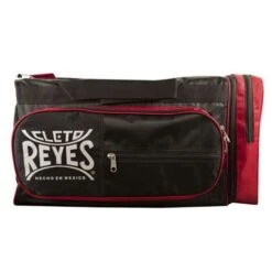 Cleto Reyes Embroidered Logo Gym Bag – Black/Red