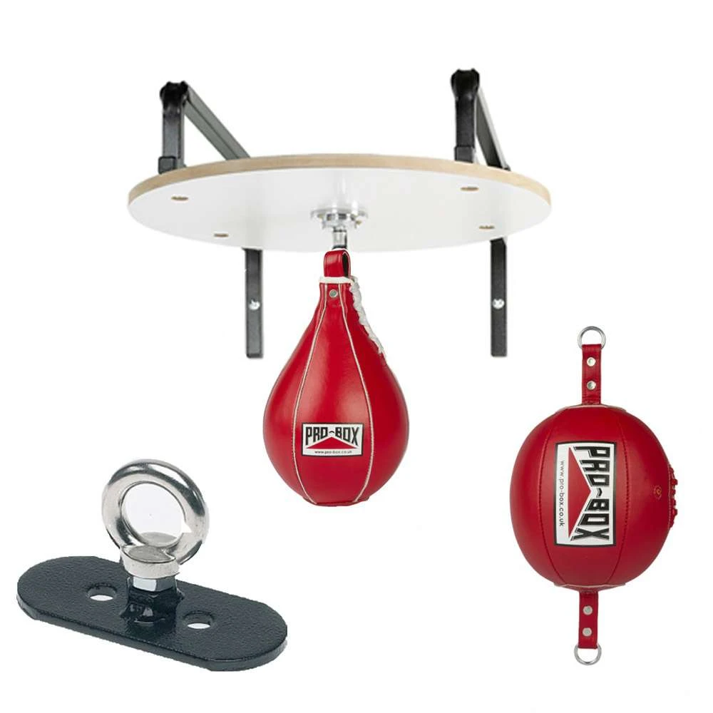 Pro-Box PU Floor To Ceiling & Speedball Set – Red 1 Pro-Box PU Floor To Ceiling & Speedball Set – Red