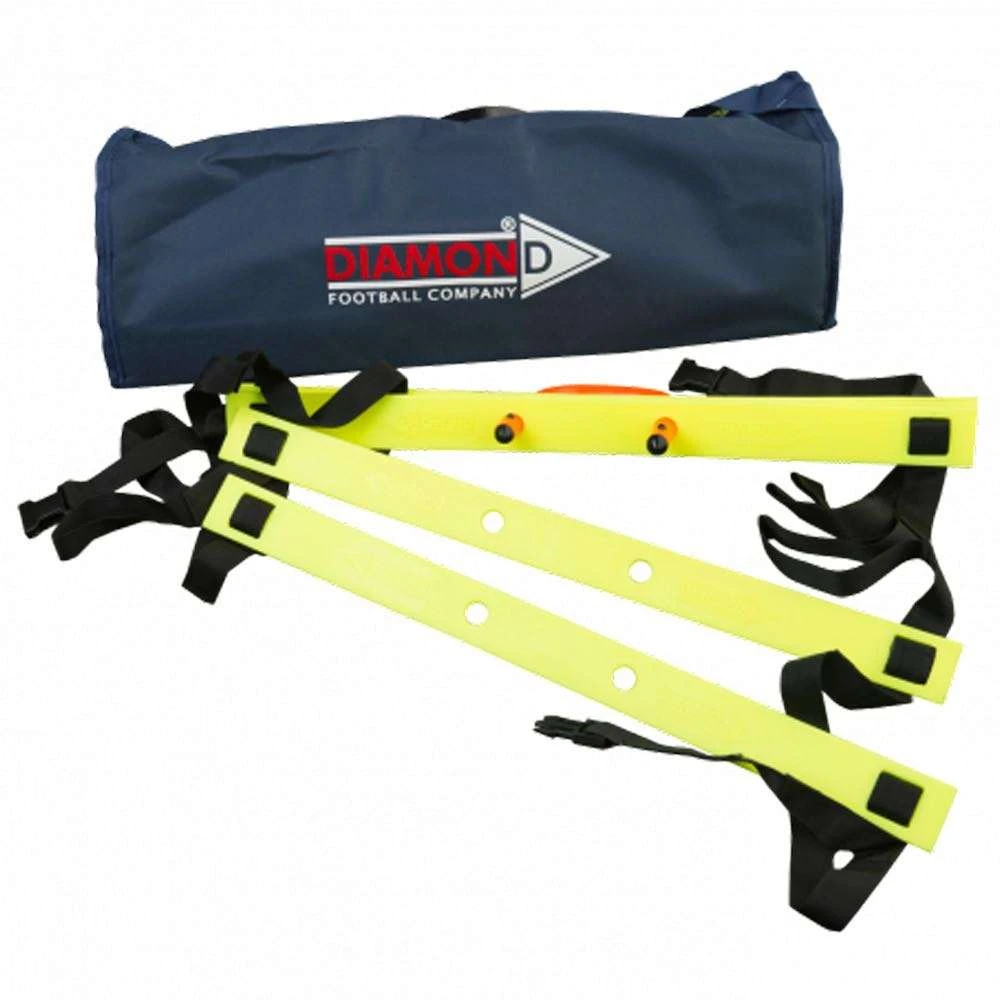 Diamond Football Speed Agility Ladders – Black/Yellow 1 Diamond Football Speed Agility Ladders – Black/Yellow