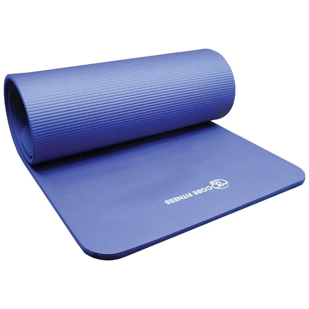Fitness-Mad Core-Fitness Mat 10mm – Black Or Blue 3 Fitness-Mad Core-Fitness Mat 10mm – Black Or Blue - Image 3