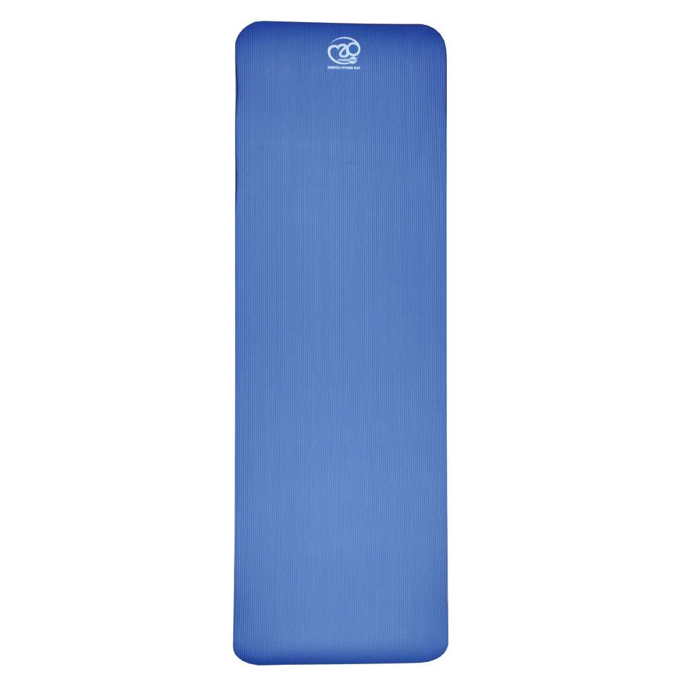 Fitness-Mad Stretch Fitness Mat 10mm – Grey Or Blue 3 Fitness-Mad Stretch Fitness Mat 10mm – Grey Or Blue - Image 3