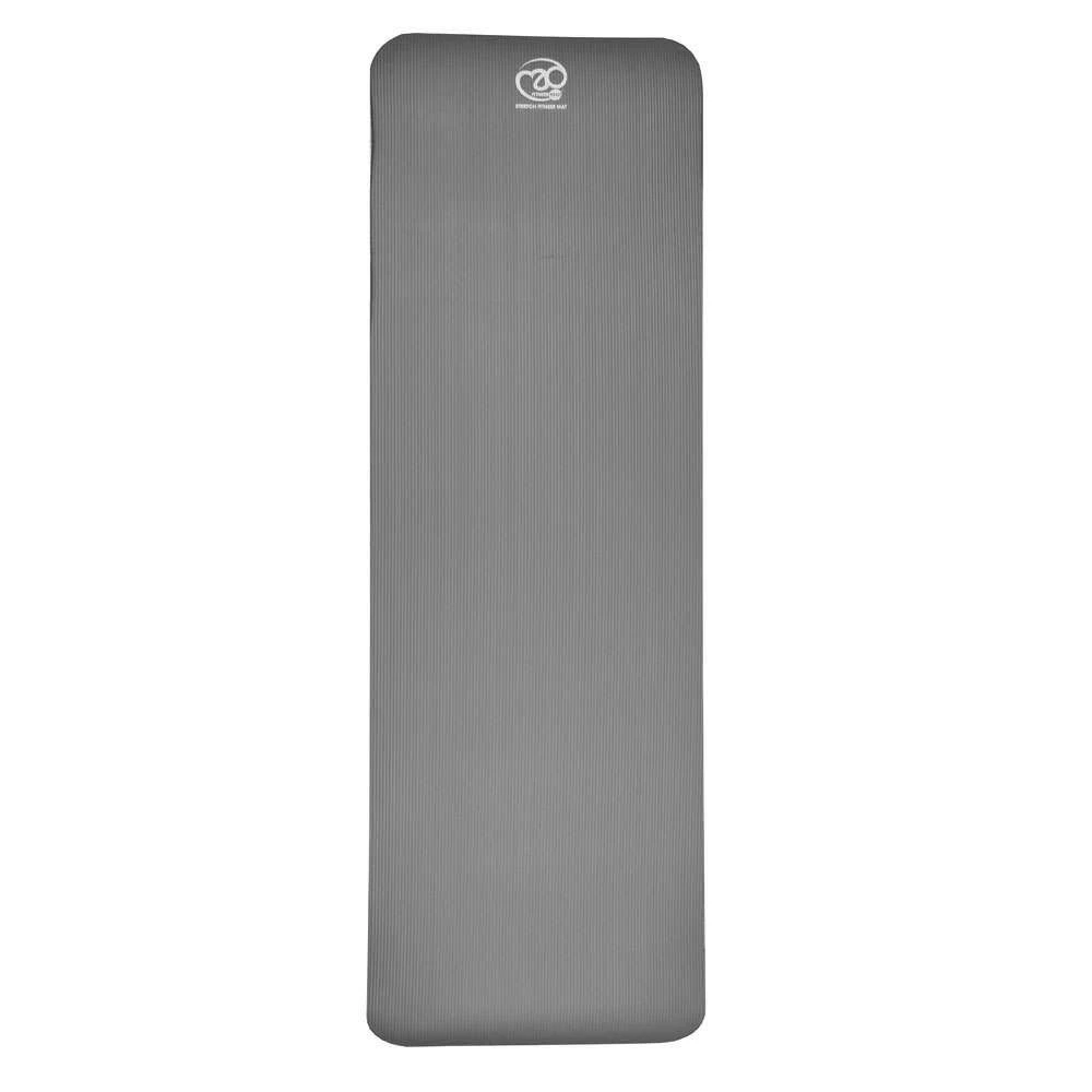 Fitness-Mad Stretch Fitness Mat 10mm – Grey Or Blue 2 Fitness-Mad Stretch Fitness Mat 10mm – Grey Or Blue - Image 2