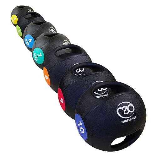 Fitness-Mad Fitness Mad Double Grip Medicine Ball 1 Fitness-Mad Fitness Mad Double Grip Medicine Ball