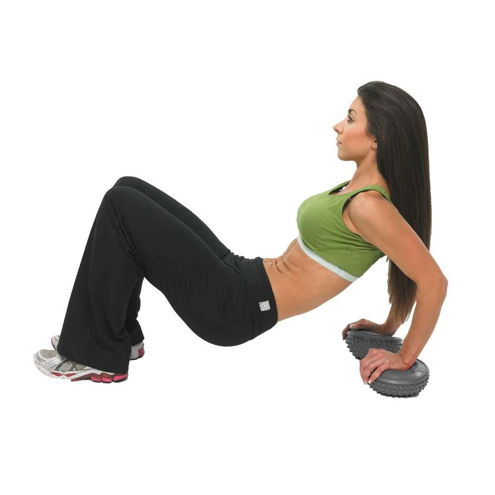 Fitness-Mad Fitness Mad Balance Pod Domes – Silver 2 Fitness-Mad Fitness Mad Balance Pod Domes – Silver - Image 2