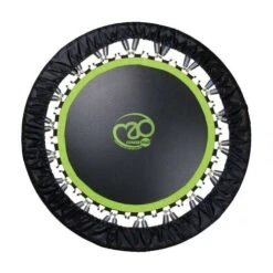 Fitness-Mad’s Studio Pro Rebounder 40” Trampoline – Black/Green
