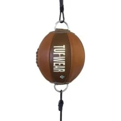 Tuf Wear Classic Brown Leather Floor To Ceiling Ball