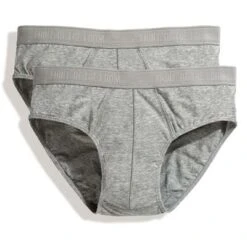 Fruit Of The Loom Classic Boxer Shorts 2 Pair Pack – Grey
