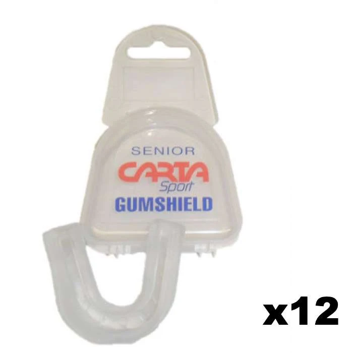 Carta Sports Clear Junior Gum Shield β Box Of 12 1 Carta Sports Clear Junior Gum Shield β Box Of 12