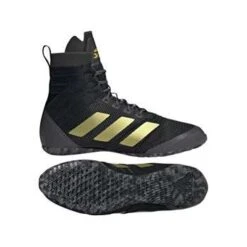 Adidas Speedex 18 Boxing Boot – Black/Gold