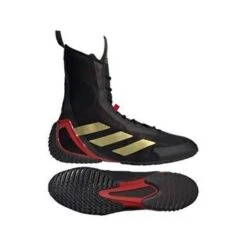Adidas Speedex Ultra Boxing Boot – Black/Gold
