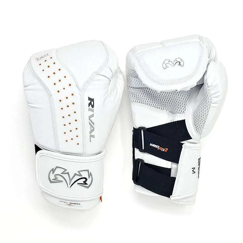 Rival RB10 Intelli-Shock Bag Gloves – White 2 Rival RB10 Intelli-Shock Bag Gloves – White - Image 2