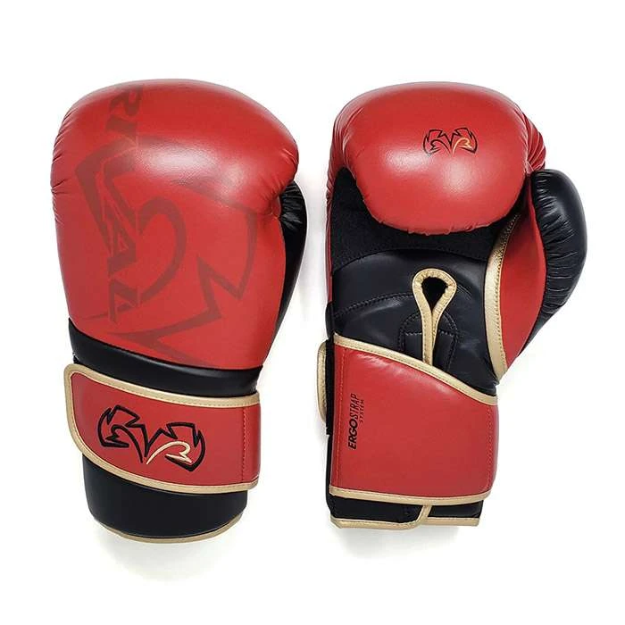 Rival RS80V Impulse Sparring Gloves – Red/Gold 2 Rival RS80V Impulse Sparring Gloves – Red/Gold - Image 2