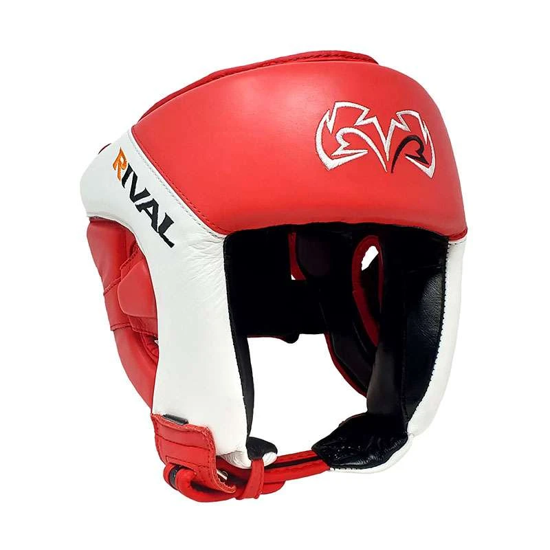 Rival RHGC2 Amateur Competition Headguard – Red/White 1 Rival RHGC2 Amateur Competition Headguard – Red/White
