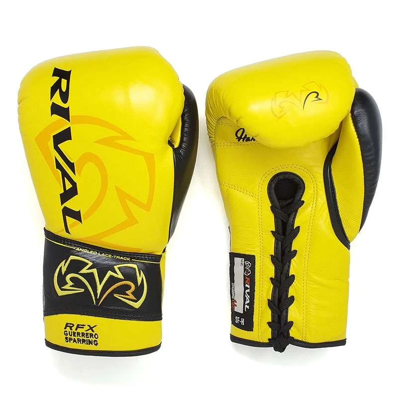 Rival RFX-Guerrero Sparring Gloves SF-H – Yellow 2 Rival RFX-Guerrero Sparring Gloves SF-H – Yellow - Image 2