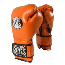 Cleto Reyes Hook And Loop Sparring Gloves – Orange