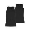 Puma Pack Of 2 Bodywear Tank Tops Vests – Black