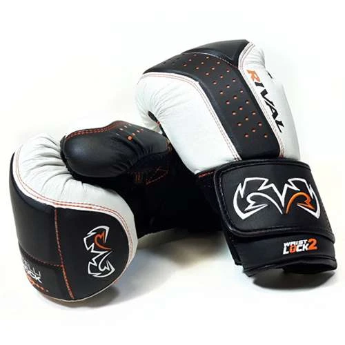 Rival RB10 Intelli Shock Bag Glove – White/Black 2 Rival RB10 Intelli Shock Bag Glove – White/Black - Image 2