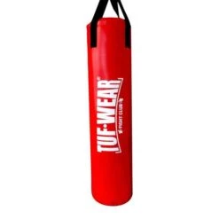 Tuf Wear PU Punch Bag – Red [4ft, 5ft Or 6ft]