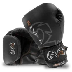 Rival RS10V Optima Hook And Loop Sparring Gloves – Black