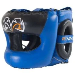 Rival Guerrero RHGFS3 Facesaver Headgear β Blue/Black
