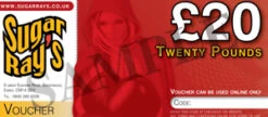 Sugar Ray’s £20.00 Online Gift Voucher