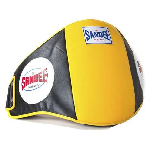 Sandee Leather Belly Pad – Yellow/Black 1 Sandee Leather Belly Pad – Yellow/Black