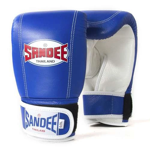 Sandee Leather Bag Glove – Blue/White 6 Sandee Leather Bag Glove – Blue/White - Image 6