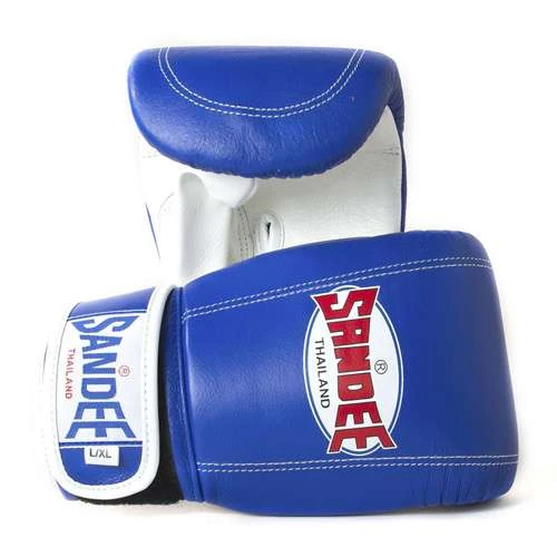 Sandee Leather Bag Glove – Blue/White 1 Sandee Leather Bag Glove – Blue/White