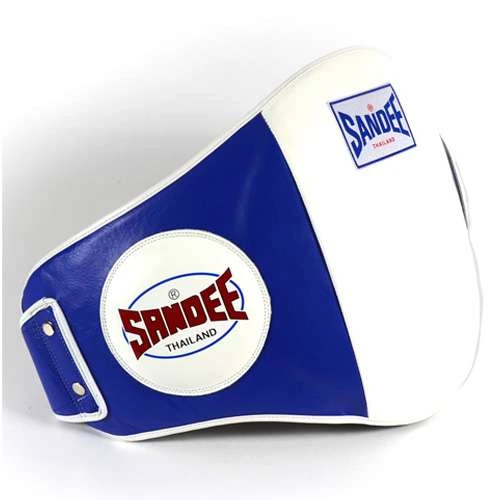 Sandee Leather Belly Pad – Blue/White 1 Sandee Leather Belly Pad – Blue/White