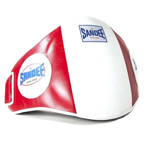 Sandee Leather Belly Pad – Red/White 1 Sandee Leather Belly Pad – Red/White