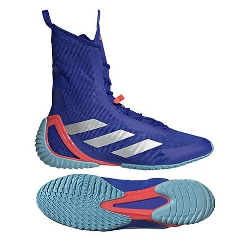 Adidas Speedex Ultra Boxing Boot – Blue/Silver 1 Adidas Speedex Ultra Boxing Boot – Blue/Silver