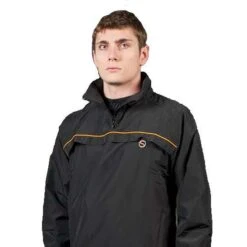 Swelter Men’s Classic Premier Sweat Suit – Black/Orange