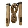 Tuf Wear Leather Skipping Rope With Wooden Handle