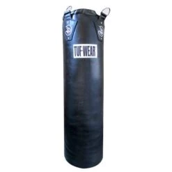 Tuf Wear Leather Punchbag 4ft – Black