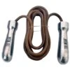 Tuf Wear Alloy Handle Leather Skipping Rope
