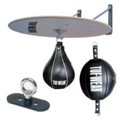 Tuf Wear Floor To Ceiling & Speedball Set – Black
