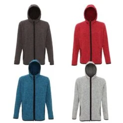 TriDri Melange Knit Fleece Jacket