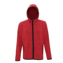 TriDri Melange Knit Fleece Jacket -Under Armour Sale TriDri Melange Knit Fleece Jacket Red