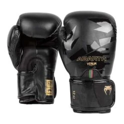 Venum Abrath Boxing Gloves – Black/Gold