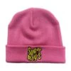 Sugar Ray’s Fold Over Boxing Wooly Hat/Beanie – Pink